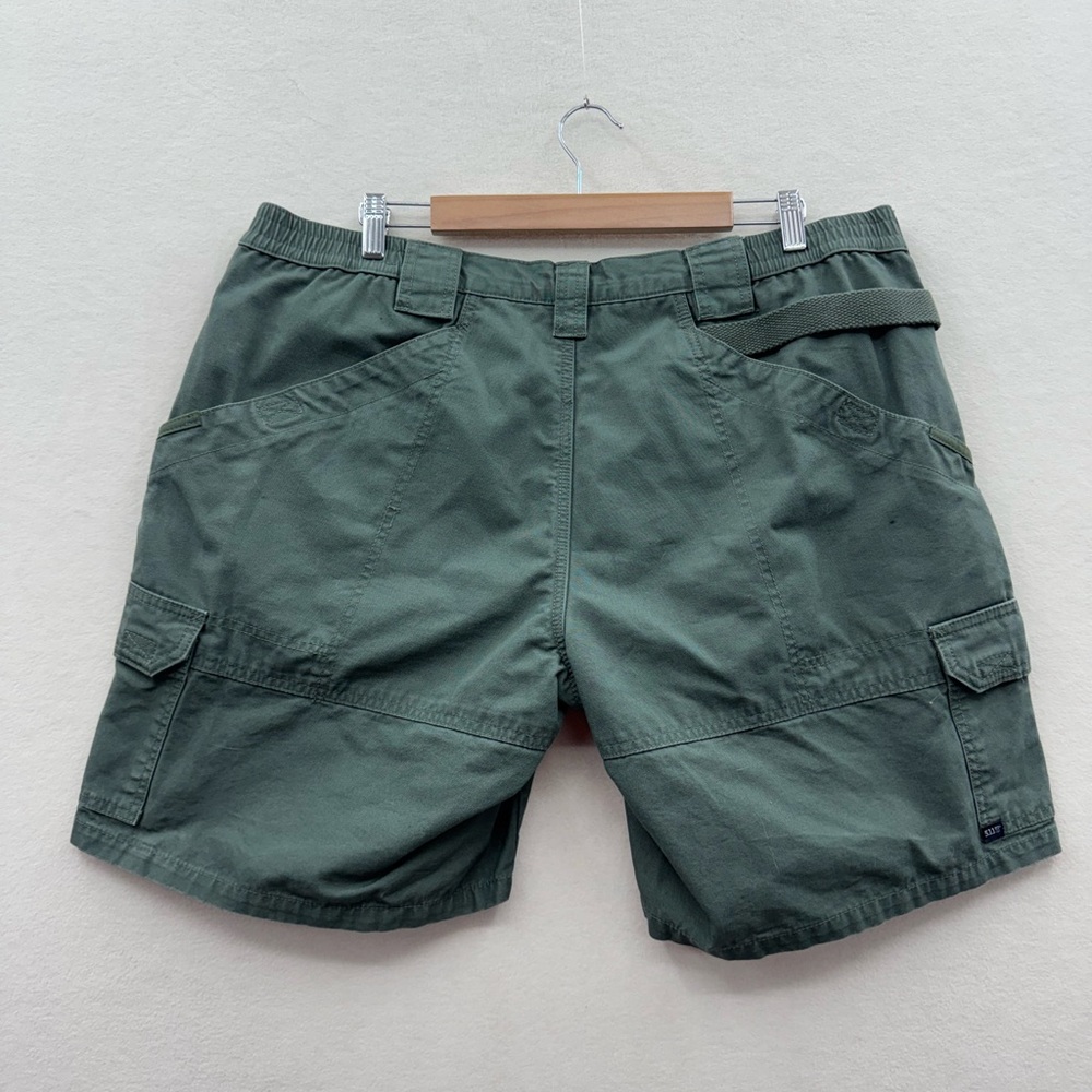 5.11 Tactical Women's 20 Green Tactical Shorts - Picture 2 of 10
